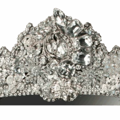 BB Simon Jeweled Diamond Wall Mirror -B.B Simon products m 500 bb simon crystal clear diamond mirror 3 1