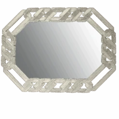 BB Simon Ornate Decor Bling Mirror
