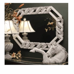 BB Simon Ornate Decor Bling Mirror -B.B Simon products m 505 bb simon swarovski crystal mirror 4 1