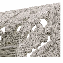 BB Simon Jeweled Rectangle Mirror -B.B Simon products m 506 bb simon blinged rectangle wall mirror 1 3