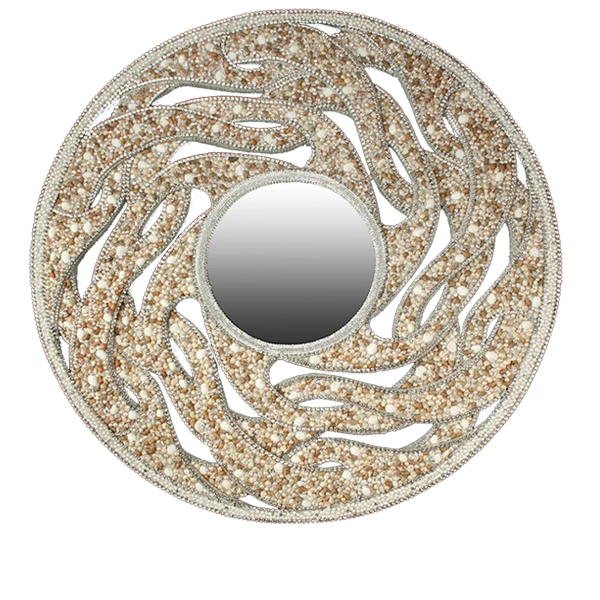 BB Simon California Jeweled Circle Mirror 1 BB Simon California Jeweled Circle Mirror