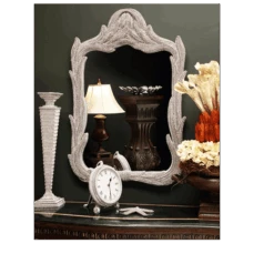 BB Simon Clear White Designer Diamond Mirror -B.B Simon products m 513 bb simon handcrafted sparkle mirror 4 1