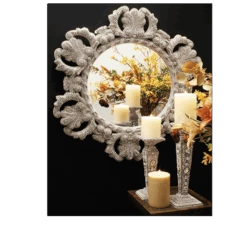 BB Simon Sparkling Authentic Crystal Mirror -B.B Simon products m 516 clear bb simon authentic central diamond mirror 3 1