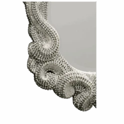 BB Simon Crystal Ornate Wall Mirror -B.B Simon products m 519 bb simon elegant swarovski mirror 3 1