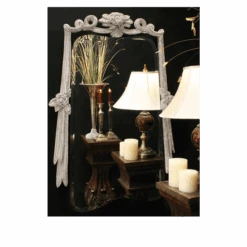 BB Simon USA Wall Art Crystal Mirror -B.B Simon products m 531 bb simon crystal wall art mirror 5 2