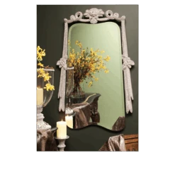 BB Simon USA Wall Art Crystal Mirror -B.B Simon products m 531 bb simon crystal wall art mirror 6 2