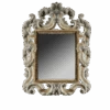 BB Simon Designer Ornate Crystal Mirror