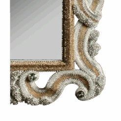 BB Simon Designer Ornate Crystal Mirror -B.B Simon products m 801 bb simon luxury diamond mirror 3 1