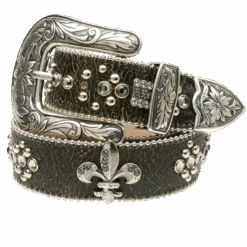 B.B.SIMON BLACK DIAMOND BELT