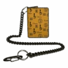 Chain Wallet - Butterscotch Bb Pattern - B.B. Simon®