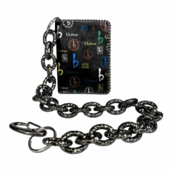 Chain Wallet - Multicolor Bb Pattern - B.B. Simon®